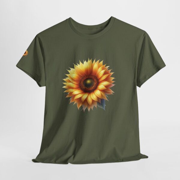 Unisex Sunflower Shirt | Vibrant Yellow Flower Graphic Tee | Nature Gift - Image 18