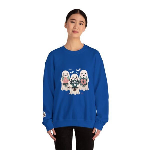 The Spooky-Cute Ghost Gang Sweatshirt: Your Fun Halloween Vibe | Cozy Unisex Crewneck | Comfort Colors Sweatshirt | - Image 41