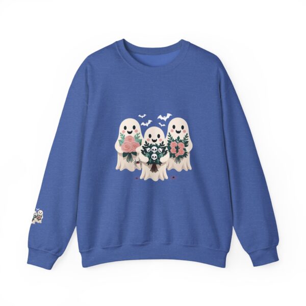 The Spooky-Cute Ghost Gang Sweatshirt: Your Fun Halloween Vibe | Cozy Unisex Crewneck | Comfort Colors Sweatshirt | - Image 36
