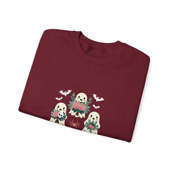 Ghostly Gathering: The Ultimate Cozy Crew for Spooky Season | Comfort Colors Sweatshirt | - Image 59