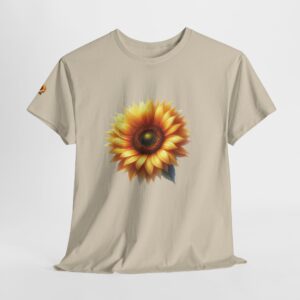 Unisex Sunflower Shirt | Vibrant Yellow Flower Graphic Tee | Nature Gift