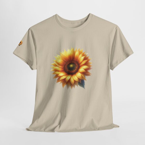 Unisex Sunflower Shirt | Vibrant Yellow Flower Graphic Tee | Nature Gift