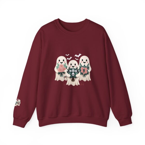 The Spooky-Cute Ghost Gang Sweatshirt: Your Fun Halloween Vibe | Cozy Unisex Crewneck | Comfort Colors Sweatshirt | - Image 58