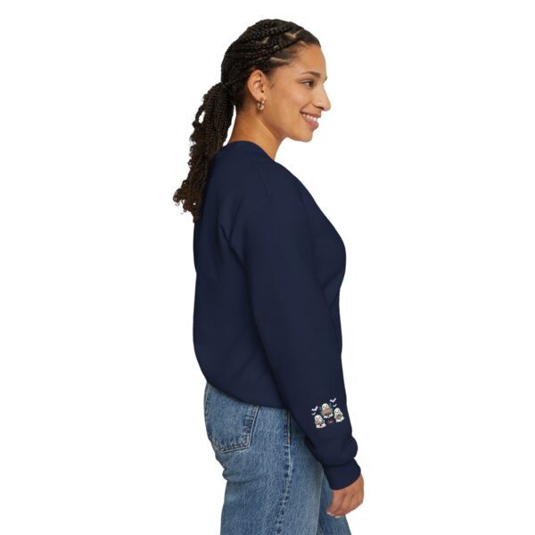 Ghostly Gathering: The Ultimate Cozy Crew for Spooky Season | Comfort Colors Sweatshirt | - Image 46