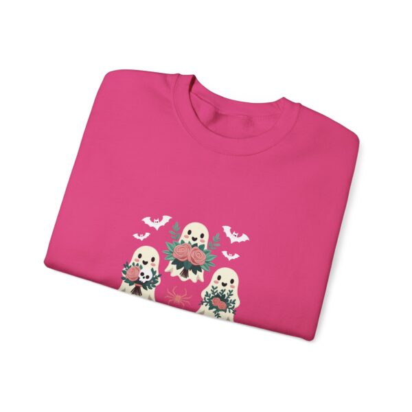 Ghostly Gathering: The Ultimate Cozy Crew for Spooky Season | Comfort Colors Sweatshirt | - Image 51