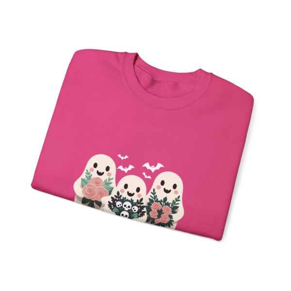 The Spooky-Cute Ghost Gang Sweatshirt: Your Fun Halloween Vibe | Cozy Unisex Crewneck | Comfort Colors Sweatshirt | - Image 51