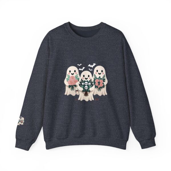The Spooky-Cute Ghost Gang Sweatshirt: Your Fun Halloween Vibe | Cozy Unisex Crewneck | Comfort Colors Sweatshirt | - Image 32
