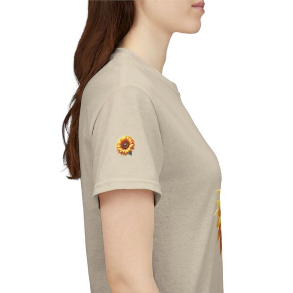 Unisex Sunflower Shirt | Vibrant Yellow Flower Graphic Tee | Nature Gift - Image 3