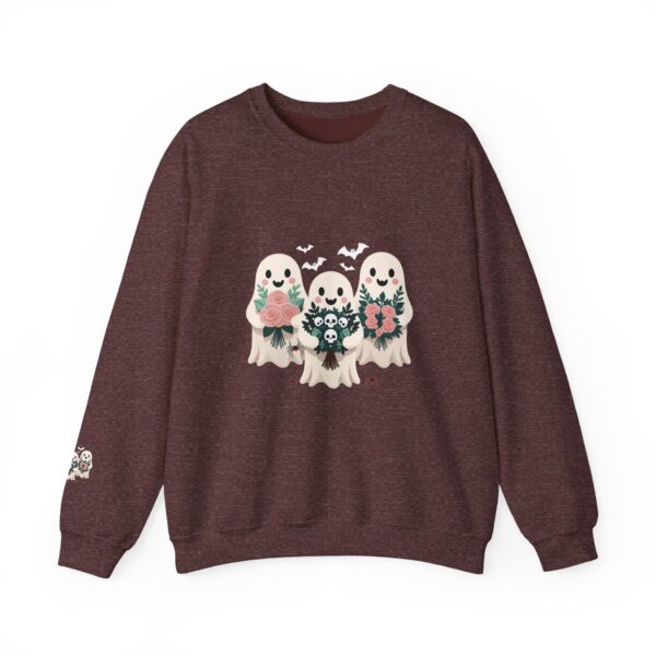 The Spooky-Cute Ghost Gang Sweatshirt: Your Fun Halloween Vibe | Cozy Unisex Crewneck | Comfort Colors Sweatshirt | - Image 47