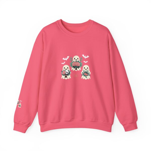 Ghostly Gathering: The Ultimate Cozy Crew for Spooky Season | Comfort Colors Sweatshirt | - Image 13
