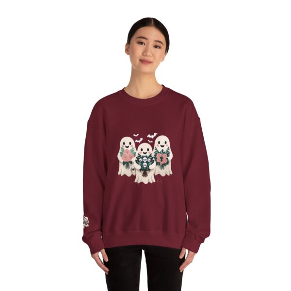 The Spooky-Cute Ghost Gang Sweatshirt: Your Fun Halloween Vibe | Cozy Unisex Crewneck | Comfort Colors Sweatshirt | - Image 60