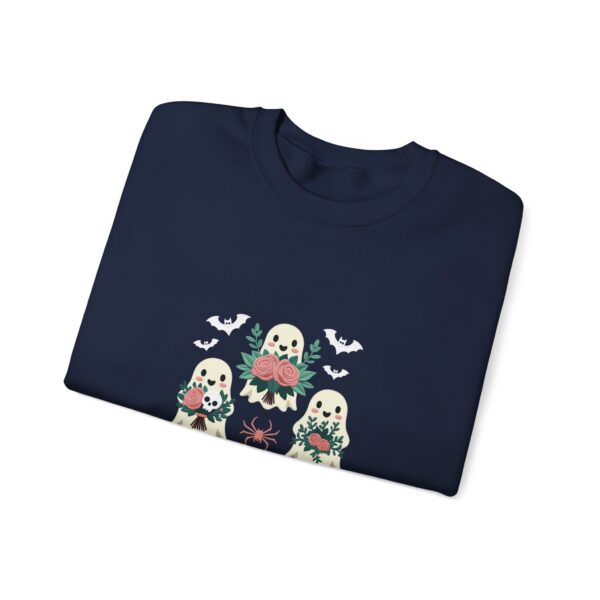 Ghostly Gathering: The Ultimate Cozy Crew for Spooky Season | Comfort Colors Sweatshirt | - Image 44
