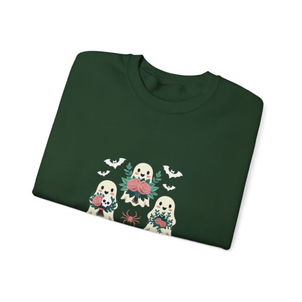 Ghostly Gathering: The Ultimate Cozy Crew for Spooky Season | Comfort Colors Sweatshirt | - Image 29