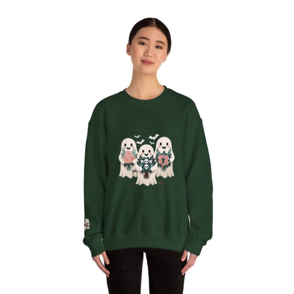 The Spooky-Cute Ghost Gang Sweatshirt: Your Fun Halloween Vibe | Cozy Unisex Crewneck | Comfort Colors Sweatshirt | - Image 30