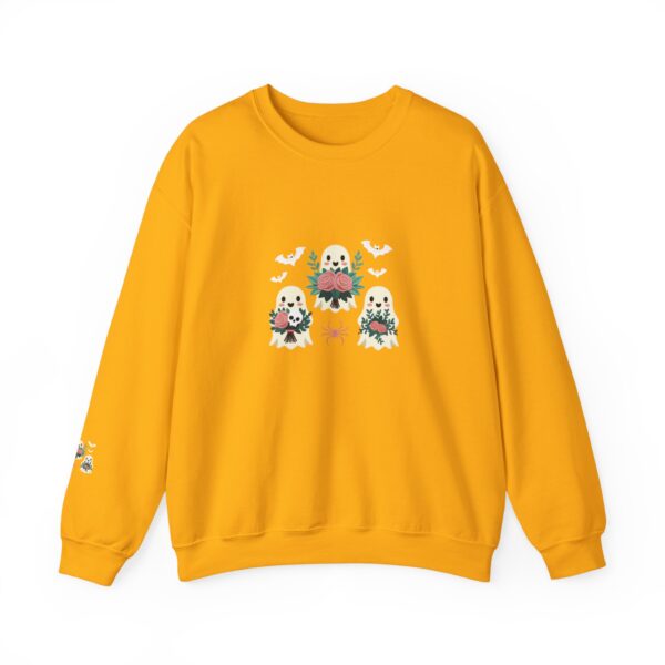 Ghostly Gathering: The Ultimate Cozy Crew for Spooky Season | Comfort Colors Sweatshirt | - Image 10