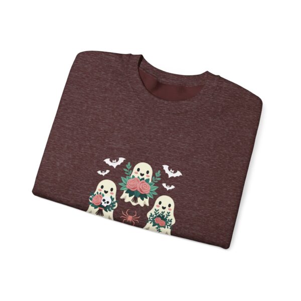 Ghostly Gathering: The Ultimate Cozy Crew for Spooky Season | Comfort Colors Sweatshirt | - Image 48
