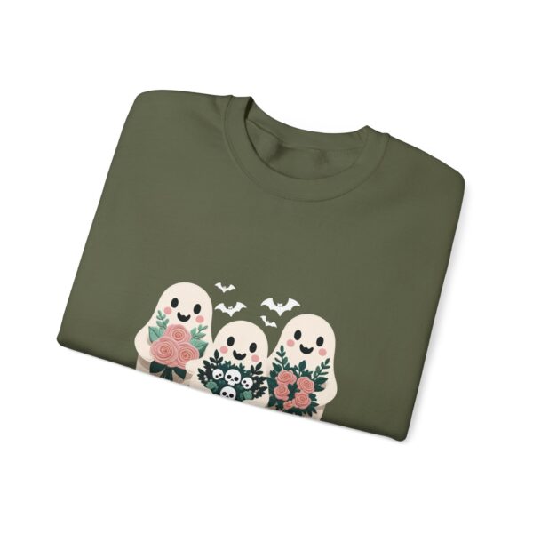 The Spooky-Cute Ghost Gang Sweatshirt: Your Fun Halloween Vibe | Cozy Unisex Crewneck | Comfort Colors Sweatshirt | - Image 25